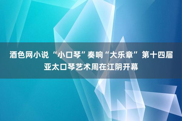 酒色网小说 “小口琴”奏响“大乐章” 第十四届亚太口琴艺术周在江阴开幕